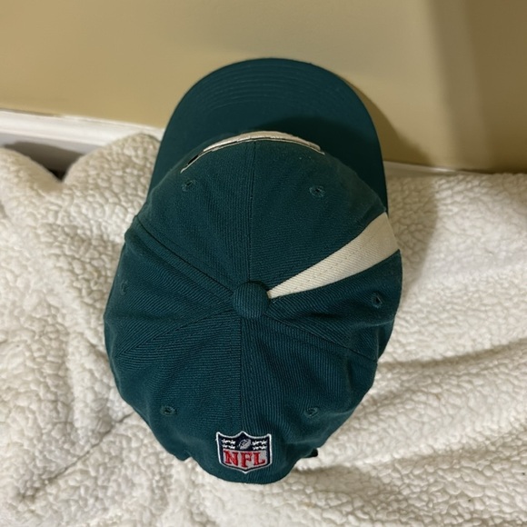 Philadelphia Eagles NFL Hat Cap Reebok Green Adjustable embroidered NFC East - Picture 5 of 8